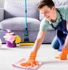 man-cleaning-his-home
